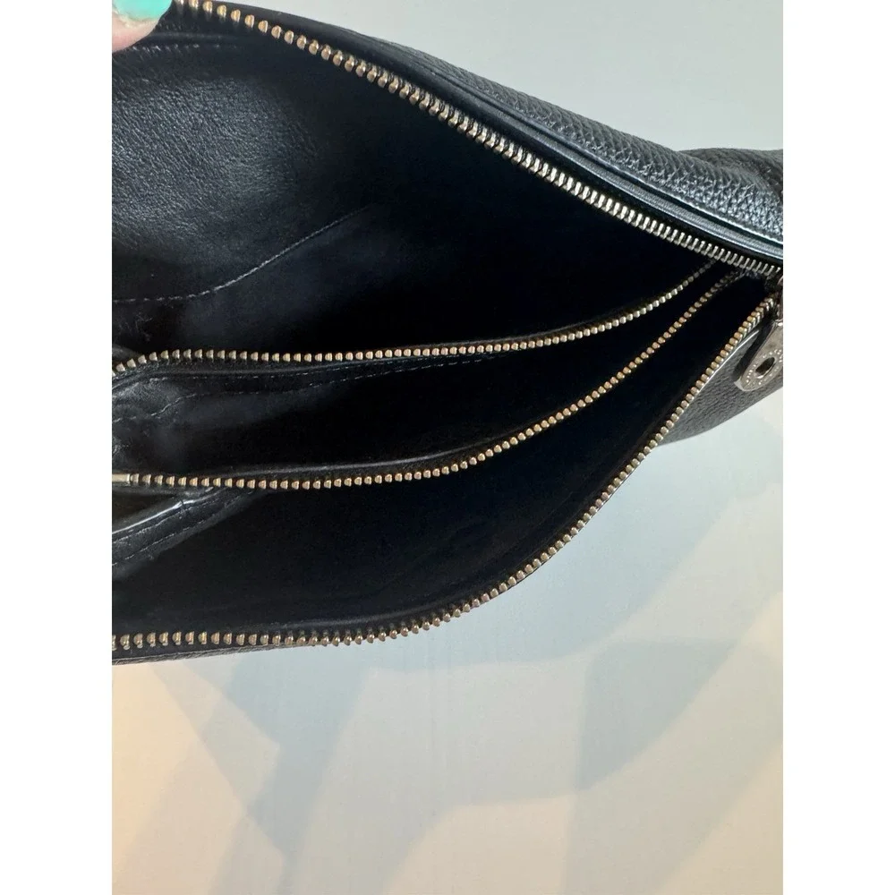Marc by Marc Jacobs Pebbled Leather Shoulder Bag Black Standard Supply Hobo